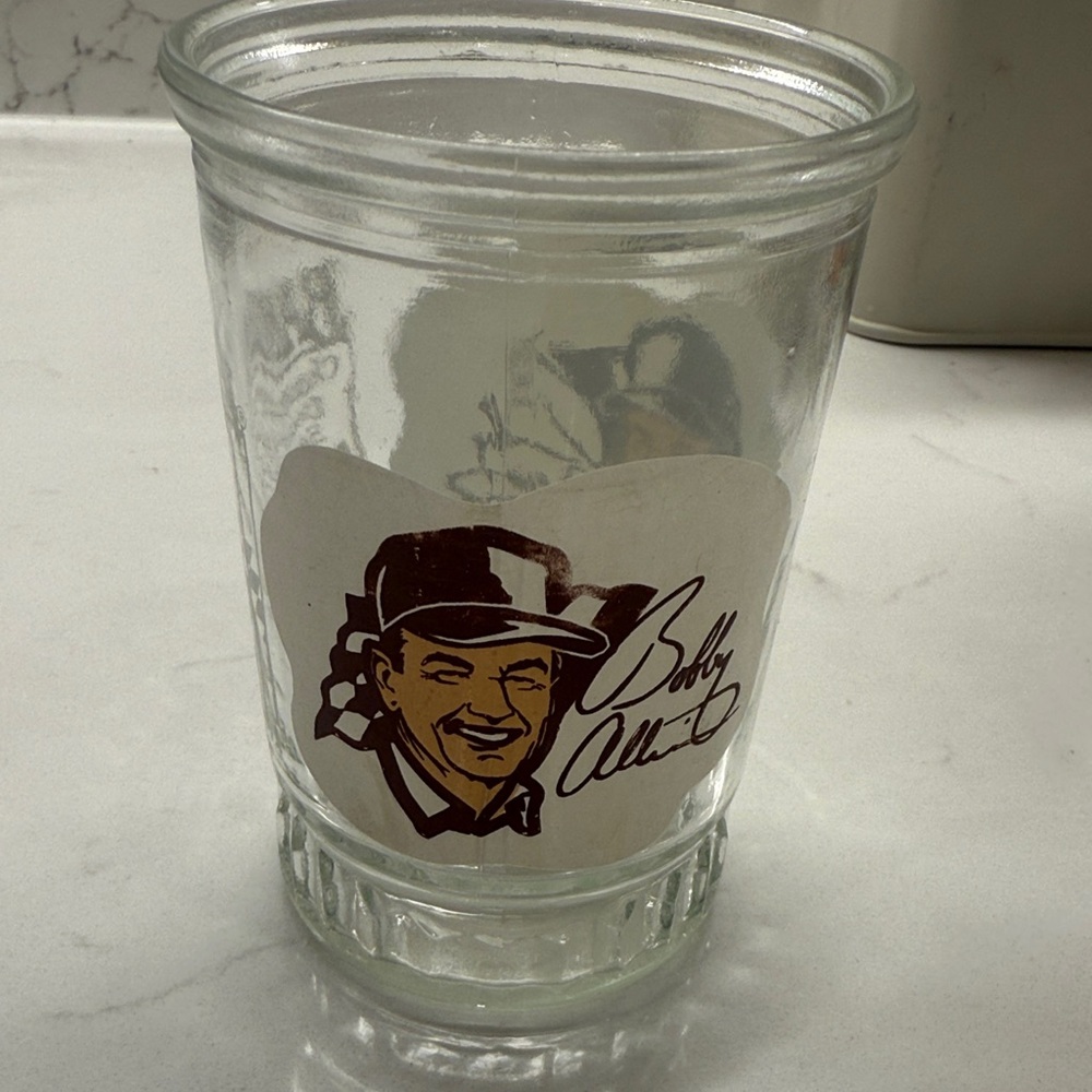 Bama Jelly Jar glass from the Champion Driver Series.